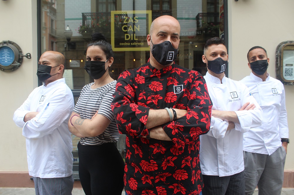 Zascandil equipo de cocina