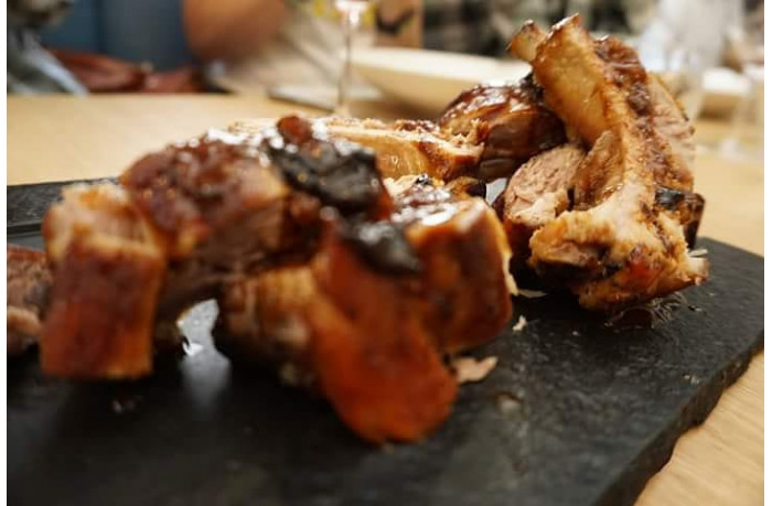 Low-temperature ribs for finger sucking