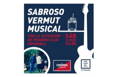 Sabroso vermut musical con la actuaci&oacute;n de Peque&ntilde;o Club Imposible
